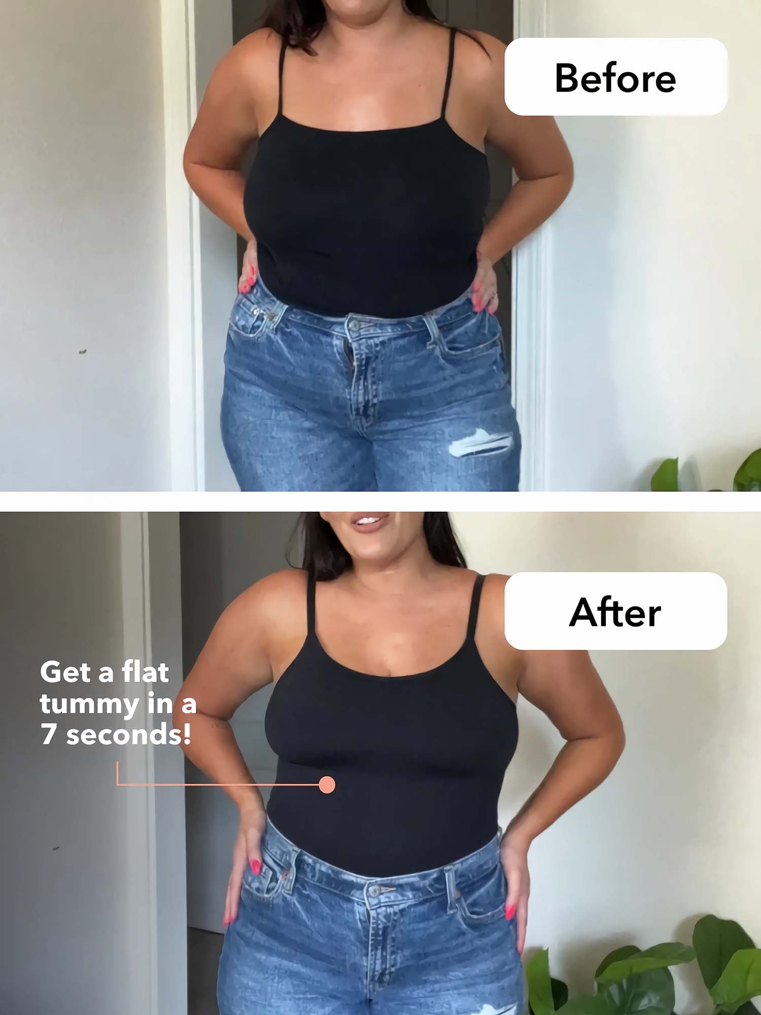 Homlouue Plus Size Camisole Tops for Women Adjustable Strap Basic Scoop Neck Women's Tanks 3 Pack (Black 3XL)